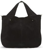 NWT Vince Camuto Miki Tote Handbag - Black - Leather Suede - GORGEOUS!!