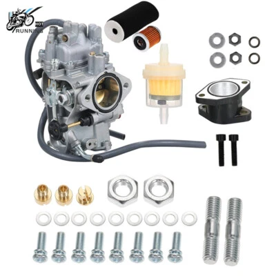 Carburador y filtro de aceite de aire para Yamaha Wolverine 350 YFM350X Warrior 350 YFM350X Foto 1 de 4