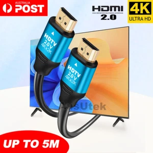 Premium HDMI Cable V2.0 Ultra HD 4K 2160p 1080p 3D High Speed Ethernet HEC ARC - Picture 1 of 13