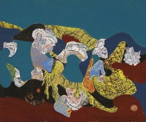 Max Ernst Poster or Canvas Print "Ohne Titel (Muschelblumen)" - Picture 1 of 1