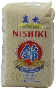 NISHIKI Premium Brown Rice, 5-Pound - Picture 1 of 11