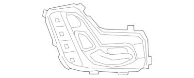 Interruptor asiento derecho original mercedes-benz g550 g63 amg 2019-2023 oe 21390598037n49 Foto 1 de 3