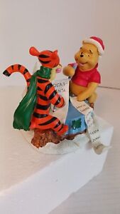Santa's Best Winnie the Pooh & Tigger Stocking Hanger  Disney 2000