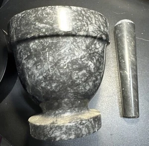COOL BEANS BLOWOUT: Mortar and Pestle Granite / Stone (Box 4) - Imagen 1 de 8