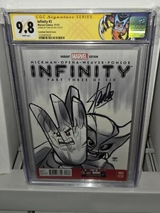Infinity #3 Castellani Sketch Cover CGC SS Signature Autograph STAN LEE 9.8 Lego - Picture 1 of 6