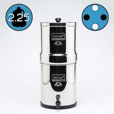 Big Berkey Water Filter System with 2 Black Berkey Filters - Image 1 of 4