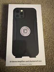 Redroad 3D Stereo Amplifiers And Shockproof Case For iPhone 12/12 Pro