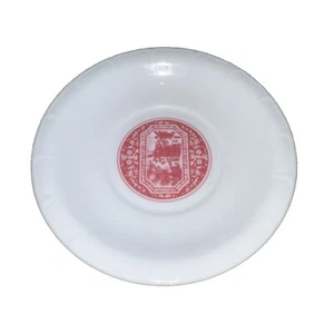 RUDESHEIMER KAFFEE BY HEINRICH ASBACH COLLECTION SAUCER ONLY RED WHITE DESIGN - Picture 1 of 3