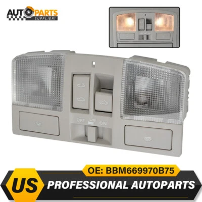 Consola superior BBM669970B75 1 pieza para Mazda 3 2009-2013 con interruptor de techo corredizo con luz Foto 1 de 4