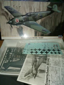 HASEGAWA - MESSERSCHMITT BF-109E "HAHN"  1-48   - Foto 1 di 1
