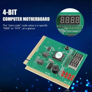 4-Digit PC Analyzer Computer Diagnostic Post Card Motherboard Fault Testers - Afbeelding 1 van 6