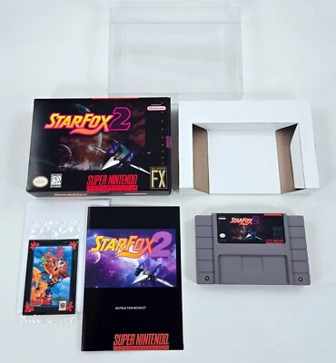 Cartucho físico STARFOX 2 COMPLETO CIB 2011 Super Nintendo SNES NES-City Foto 1 de 4