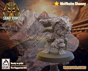 wolfhelm shaney convient a bloodbowl - Imagen 1 de 1