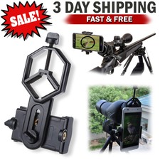 Universal Cellphone Holder Spotting Scope Adapter Telescope Phone Mount to Rifle