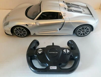 Rastar R/C Radio-Controlled Porsche 918 Spyder / Weissach Car w/Controller - Image 1 of 4