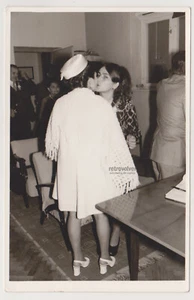 Two Pretty Attractive Young Women Kiss Kissing Closeness Females Hug Lesbian Int - Picture 1 of 7