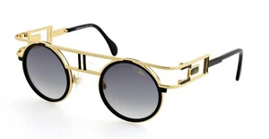 New CAZAL Legends mod 668/3 col 001 43mm Gold Sunglasses Germany Unisex - Picture 1 of 7