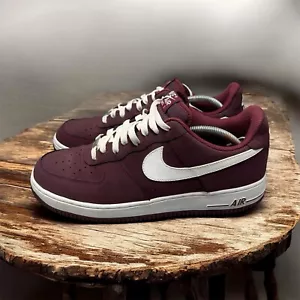 Nike Air Force 1 Cherrywood Red/White 488298-613 Men Size 11 Preowned RARE - Picture 1 of 14