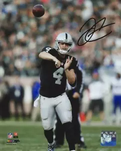 Derek Carr Raiders signed Foto 8x10 original handsigniert Las Vegas PSA Hologramm - Bild 1 von 6