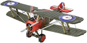 Metal Earth 3D Laser Cut Model Construction Kit Sopwith Camel Plane WW I 1:76 - Picture 1 of 6