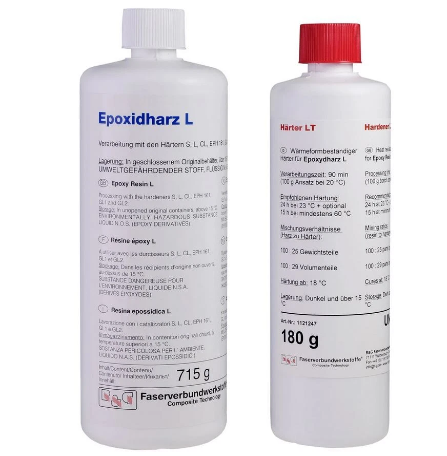 Epoxydharz L mit Härter LT 90 Min 250g Modellbau 2K 2-Komponenten 5,76 Euro/100g - Bild 1 von 1