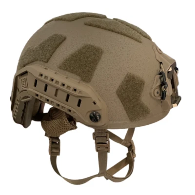 Coyote Brown NIJ IIIA FAST SF Maritime Bulletproof Tactical Ballistic Helmet - Image 1 of 4