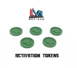 3D Printed - Grimdark Future - Activation Tokens - Picture 1 of 3