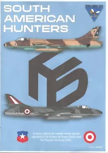 Hawker HUNTER in South American Service Peru & Chile Vol. I Vespa Decals 1/48 - Bild 1 von 5