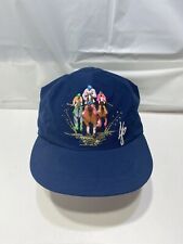 Customized Vintage Hat - 6 Panel Unstructured - Horse Racing Color of KY 5 of 5