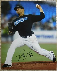 Ricky Romero Signed Autographed 8x10 Photo Toronto Blue Jays Cal State Fullerton - Picture 1 of 2