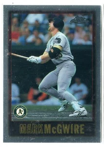 1997 Topps Chrome Mark McGwire Base Card #21 OAKLAND A's - Picture 1 of 1