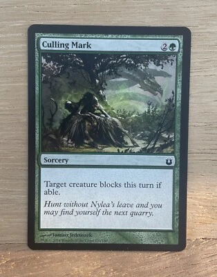 MTG NM 2014 Culling Mark Foil Born of the Gods CCGHouse Magic Tomasz Jedruszek - Image 1 of 2