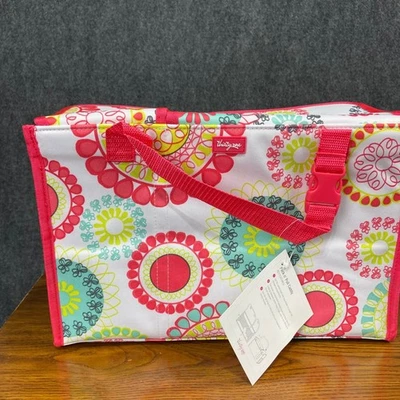 Thirty One Pack n' Pull Caddy Tote Organizer Citrus Medallion Picnic Road Trip - Image 1 of 4