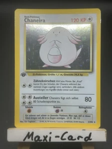 Pokemon Chaneira NM-Mint Holo 1. Edition Chansey DE 3/102 Base Set - Bild 1 von 2