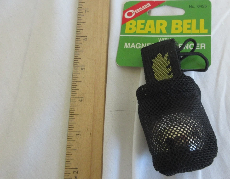 Coghlan's 0425 Bear Bell Silver With Velco Strap