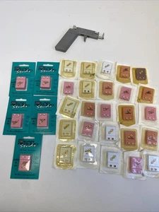 Borchie Piercing Orecchio ERI Labs -Grande Lotto di 35 - Leggi Desc- 24k/Acciaio Chirurgico - Foto 1 di 18