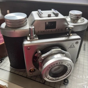 Rara fotocamera pellicola 35 mm Samoca 35 II CON obiettivo C.Ezumar F3.5 50 mm - Foto 1 di 5