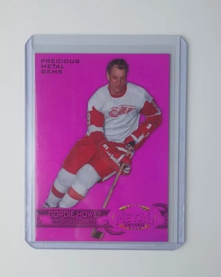 Gordie Howe 2025 Upper Deck Employee Exclusive Precious Metal Gems PMG - Image 1 of 2