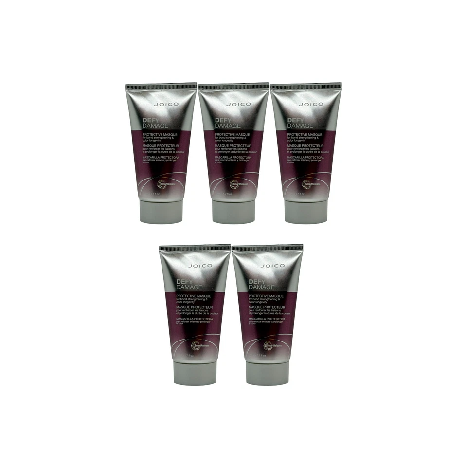 Joico Defy Damage Protective Masque 1.7oz – 5 Pack Travel Size Hair Mask - Image 1 of 3