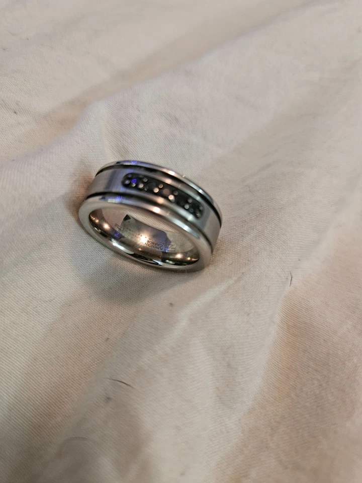 anillos para hombre talla 7 tungsteno Foto 1 de 1