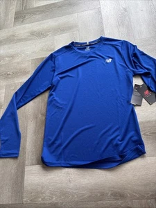BNWT Mens New Balance Long Sleeve Running Top Small - Picture 1 of 4