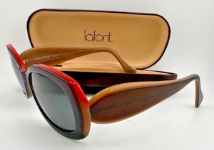 Jean Lafont Paris Polarized Sunglasses, JAMAIQUE 1013, 51-16-142 w Case PRISTINE - Picture 1 of 14