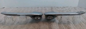OEM Outer Door Handle Set 1955-1957 Chevy Bel Air 150 210 and Nomad Hardtop USED - Picture 1 of 9