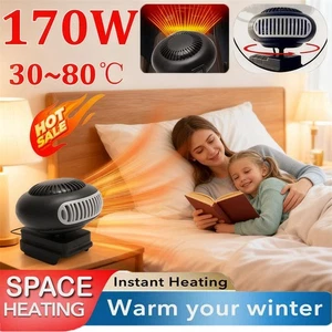 Portable Battery Heater, Battery Powered Heater, 170W Small Space Heater,-20%OFF - Picture 1 of 17