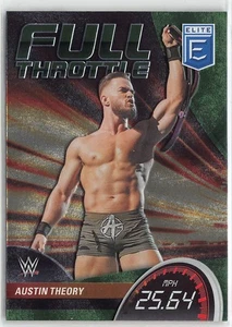Panini Donruss Elite WWE 2023 acelerador completo verde paralelo #12 Austin Theory - Imagen 1 de 2
