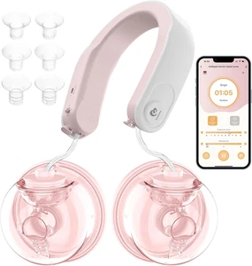 Tiralatte Elettrico Indossabile, Controllato Tramite APP, 2 Modalità E 9 Livelli - Foto 1 di 12