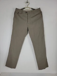 Banana Republic Heritage Collection Twill Pants Mens 31x29 Wool Blend Khaki  - Picture 1 of 10