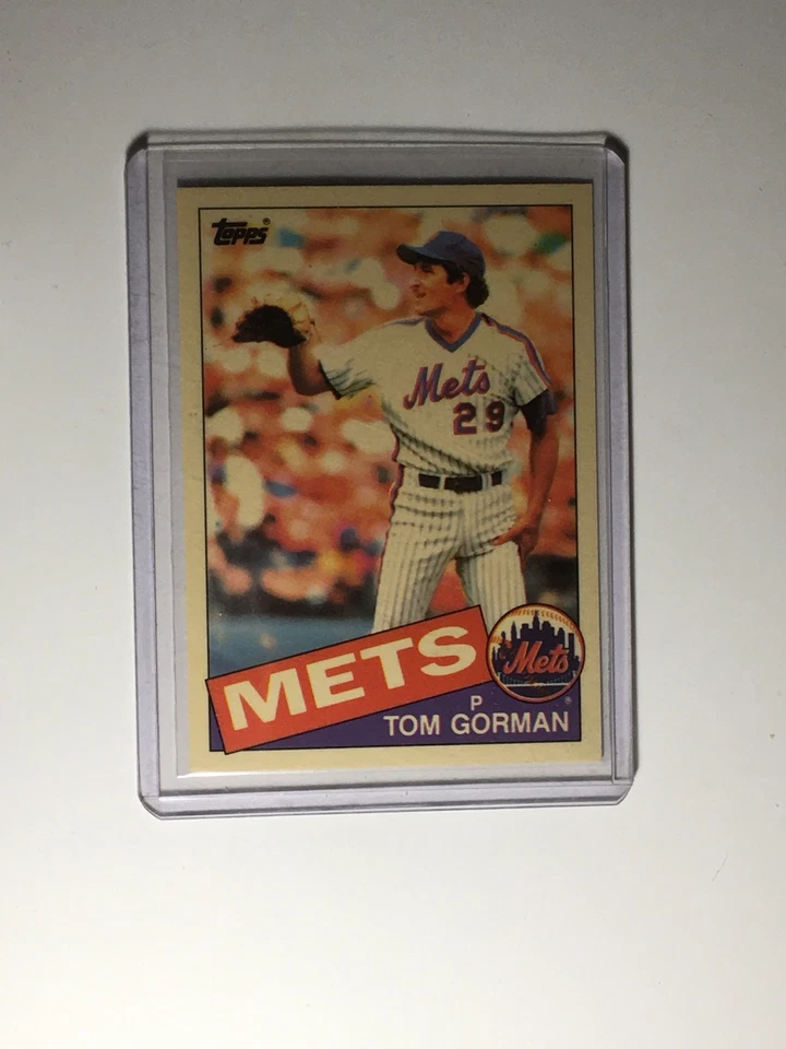1985 Topps Tom Gorman Tiffany - Image 1 of 1