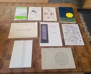 Dick Higgins Lot of 15 Books Fluxus Printed Editions + Bern Porter Etc. - Picture 1 of 2