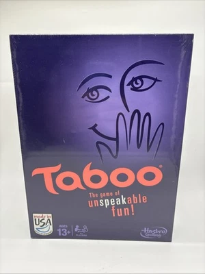 Taboo The Game of Unspeakable Fun Hasbro Gaming 2013 Edition, NEW, SEALED, NIB - Image 1 of 4